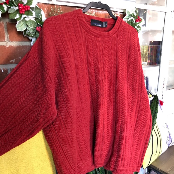 bill blass Other - Men’s Vintage Bill Blass Red Knit Sweater